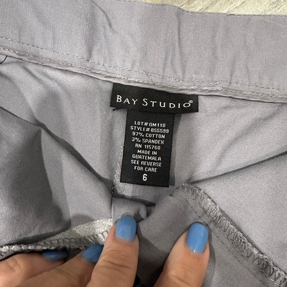 NWT Bay Studio Women Pull On Skort Skirt Stretch Size 6 - Picture 4 of 8